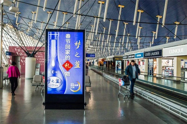 机场刷屏机广告投放价格与媒体优势